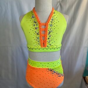 Jazz solo costume, child size 6, brand new